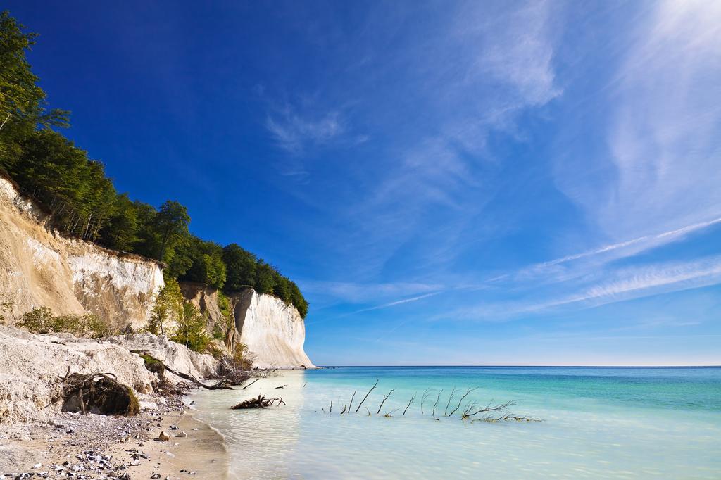 Strandhaus Manatee Mit Sauna Und Kamin Sellin  Esterno foto